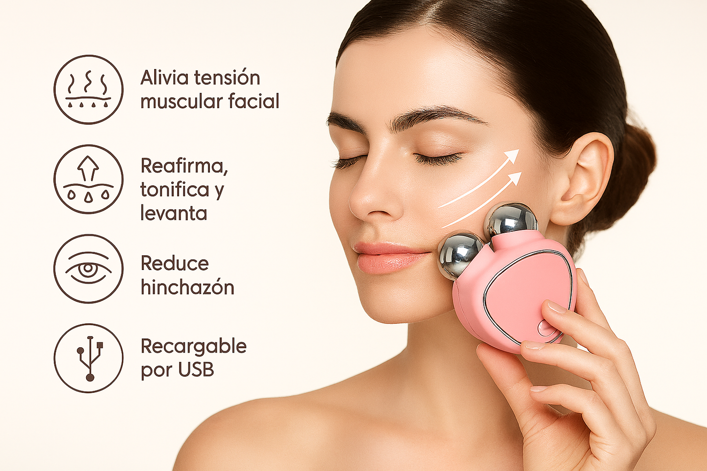 Pack Rejuvenecedor Premium – Serum Flower Secret 24K + Masajeador Lifting Microcorriente